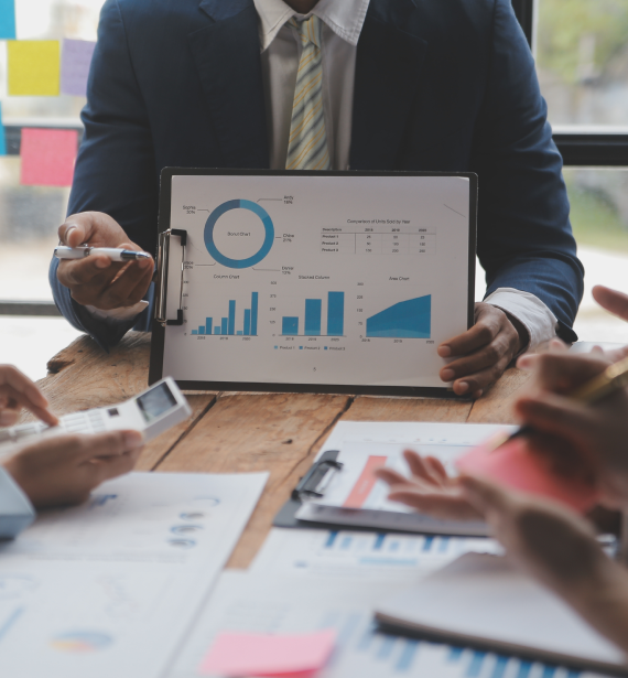 Tax Accountants discussing about financial growth representing Tax, Accounting and Bookkeeping Services in Kalispell, Montana