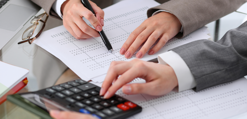 Tax Accountants reviewing financial data representing Tax and Accounting Services in Billings, MT