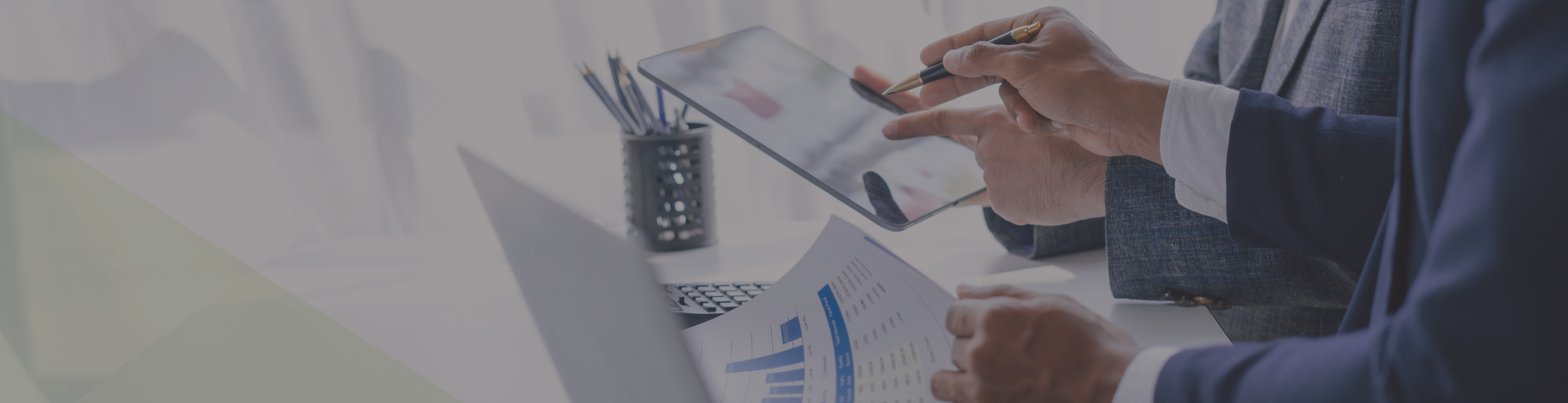 Tax Accountants reviewing financial data representing Tax, Accounting and Bookkeeping Services in Glendive, Montana